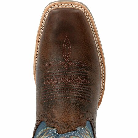 Durango Rebel Pro Hickory & Denim Western Boot, BROWN/BLUE, W, Size 8 DDB0356